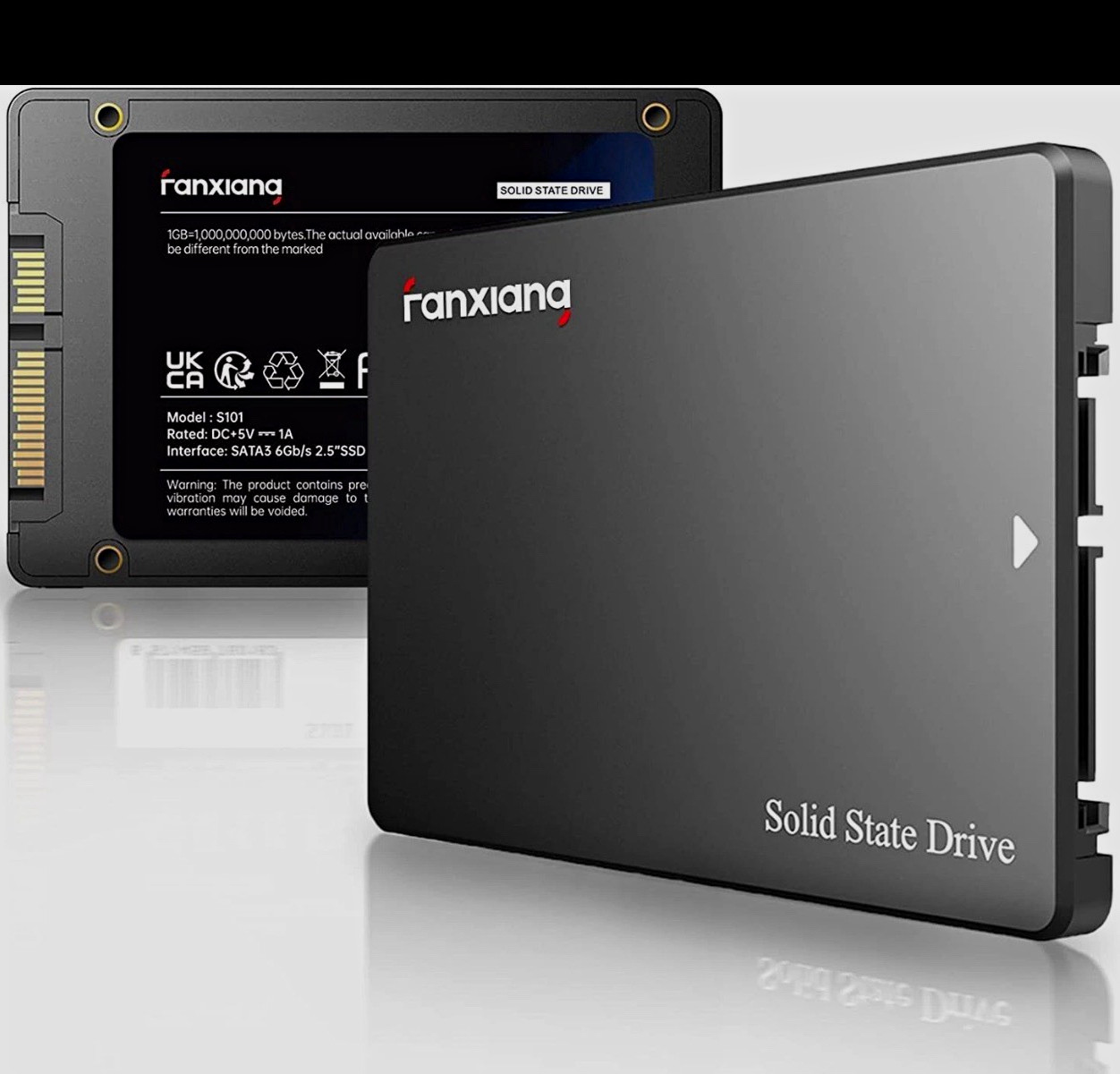 fanxiang S101 2.5" SATA III Internal SSD 128GB-2TB 550/500MB/s Shock Resistant