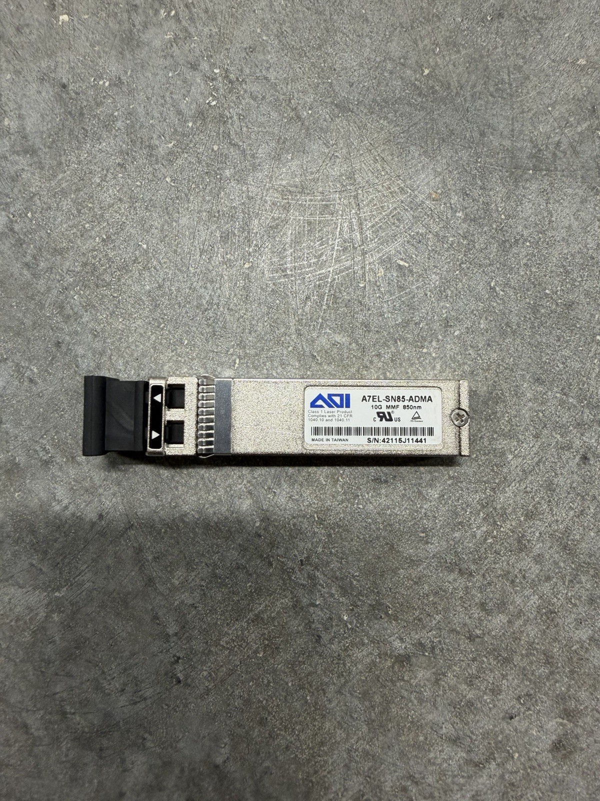 AOI 10GB SFP+ A7EL-SN85-ADMA 300M 850NM SR Dual LC Transceiver ( Lot - 20 Units)