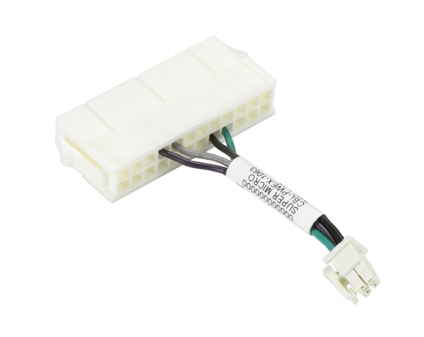 SuperMicro CBL-PWEX-1063 4-Pin to ATX 6cm Power Converter Cable