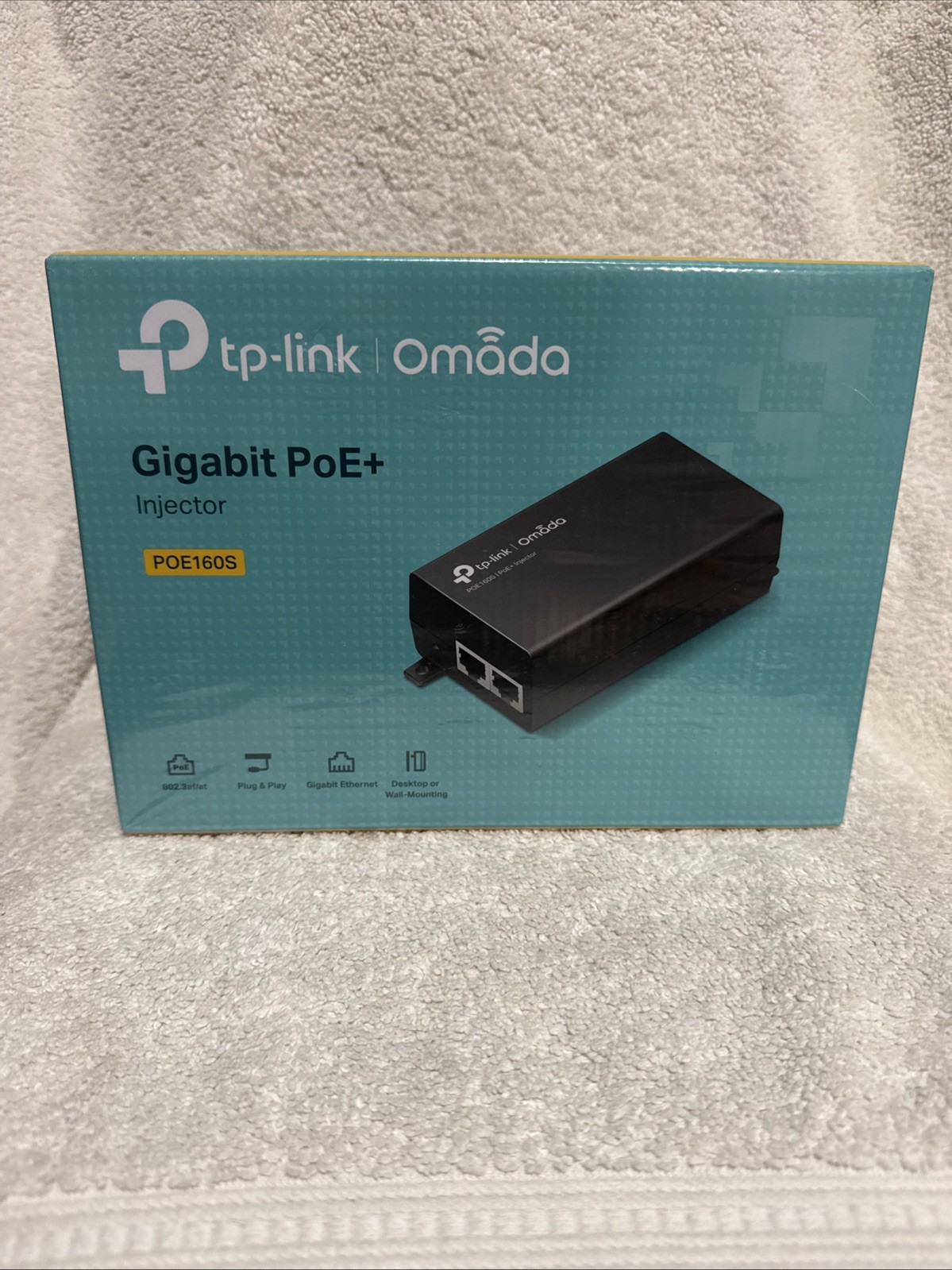 tp-link Omada Gigabit POE+ Injector - Wireless connection to Ethernet P0E160S