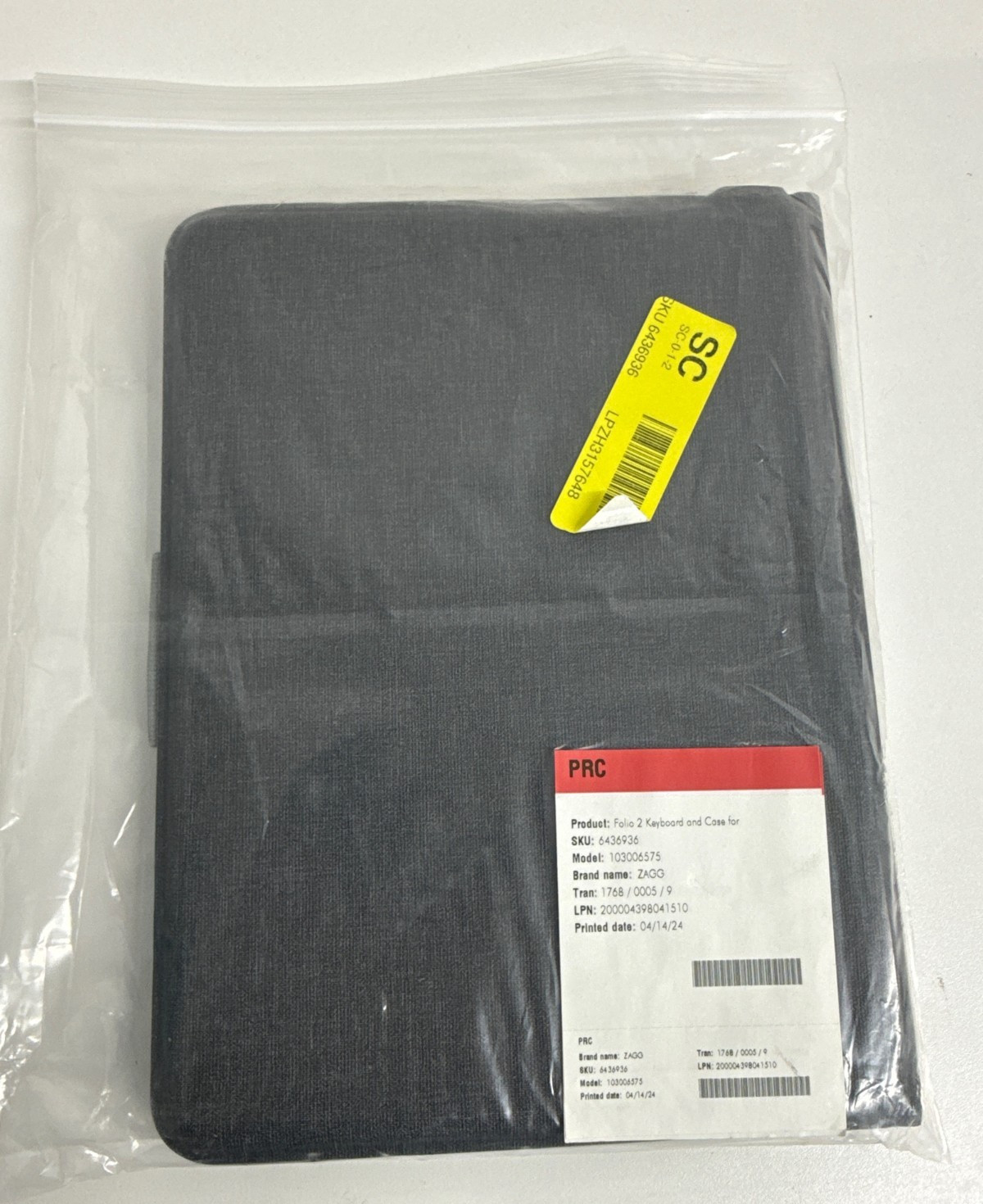 ZAGG - Messenger Folio 2 - Tablet Keyboard & Case for 10.2-inch iPad, 10.5-inch 