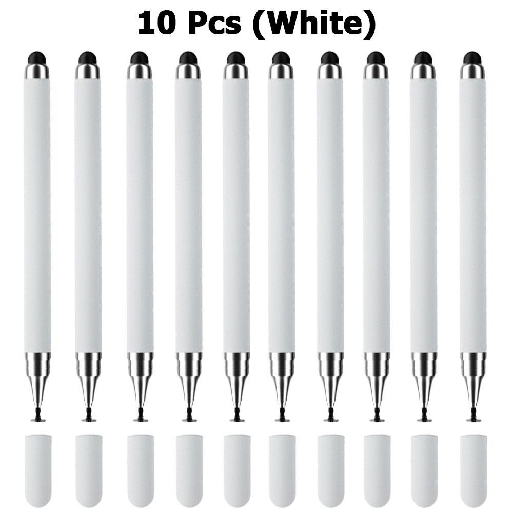 10pcs Stylus Pen Universal 2 in 1 Drawing Screen Tablet Pen for Iphone Ipad Capa