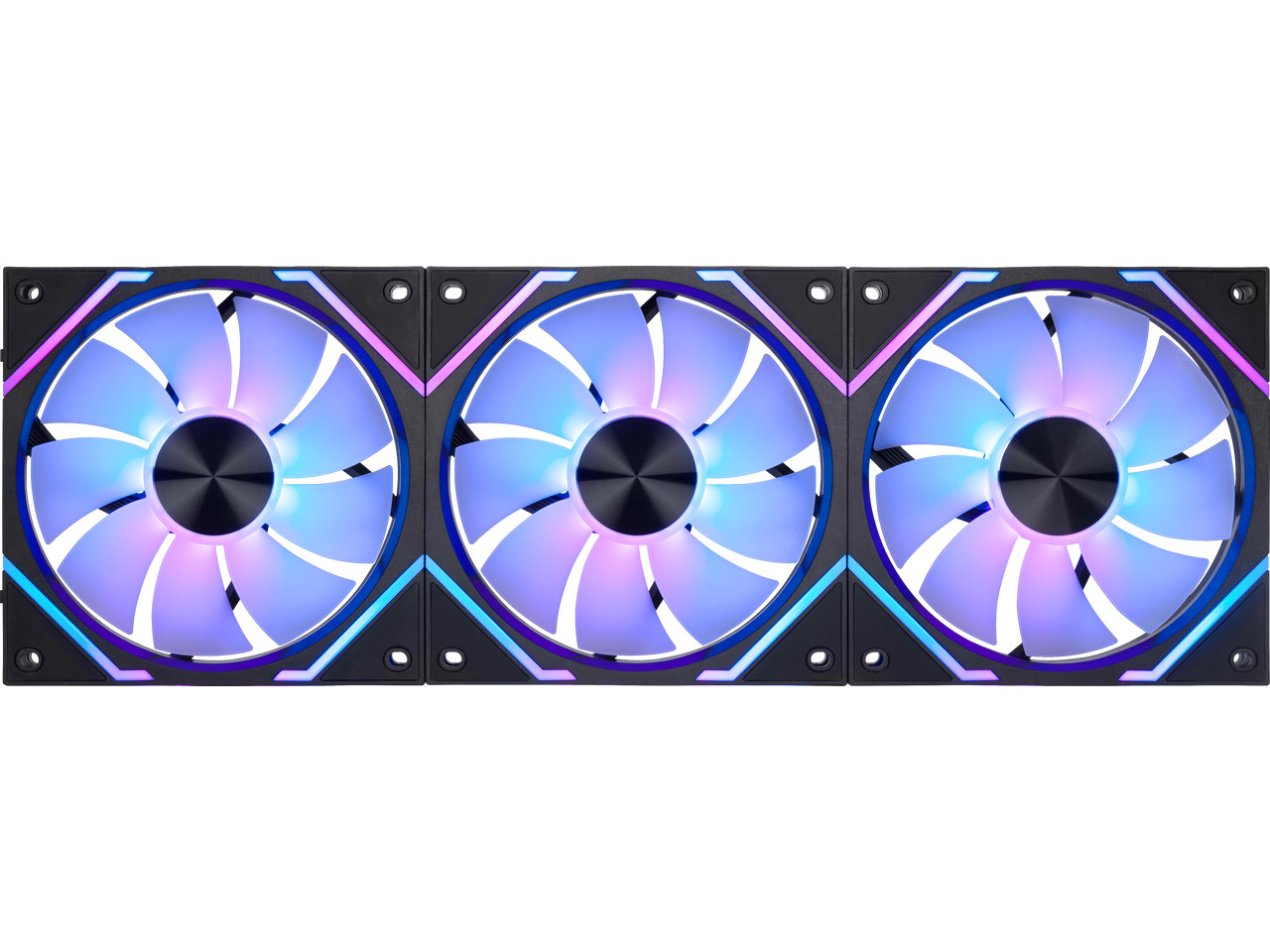 MSI MPG EZ120R ARGB-3B Fan - 120mm ARGB Fan, Patented Magnetic Connector Block,
