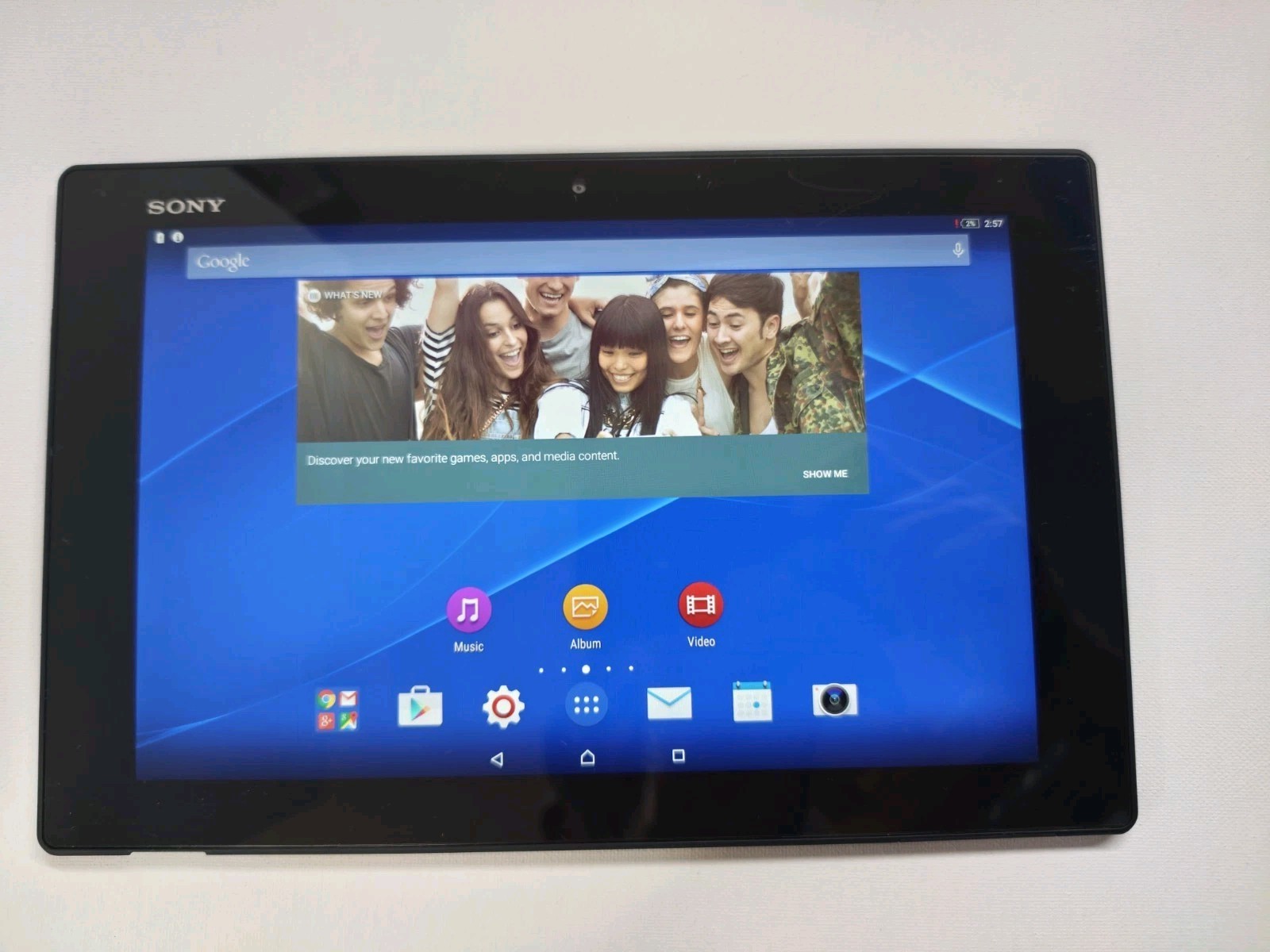 Sony Xperia Tablet Z SGP-312 32 GB 2 GB RAM Black (tested)
