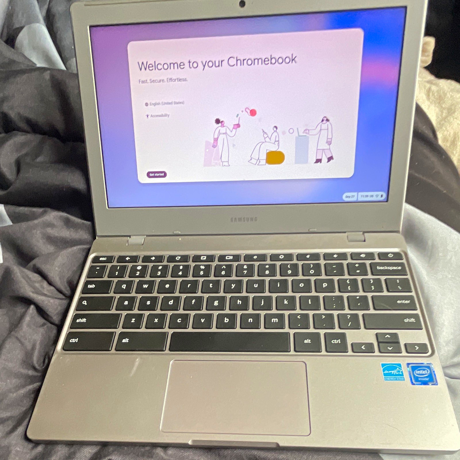 Samsung Chromebook 11.6" Intel Celeron 4GB 16GB eMMC Chrome OS Silver