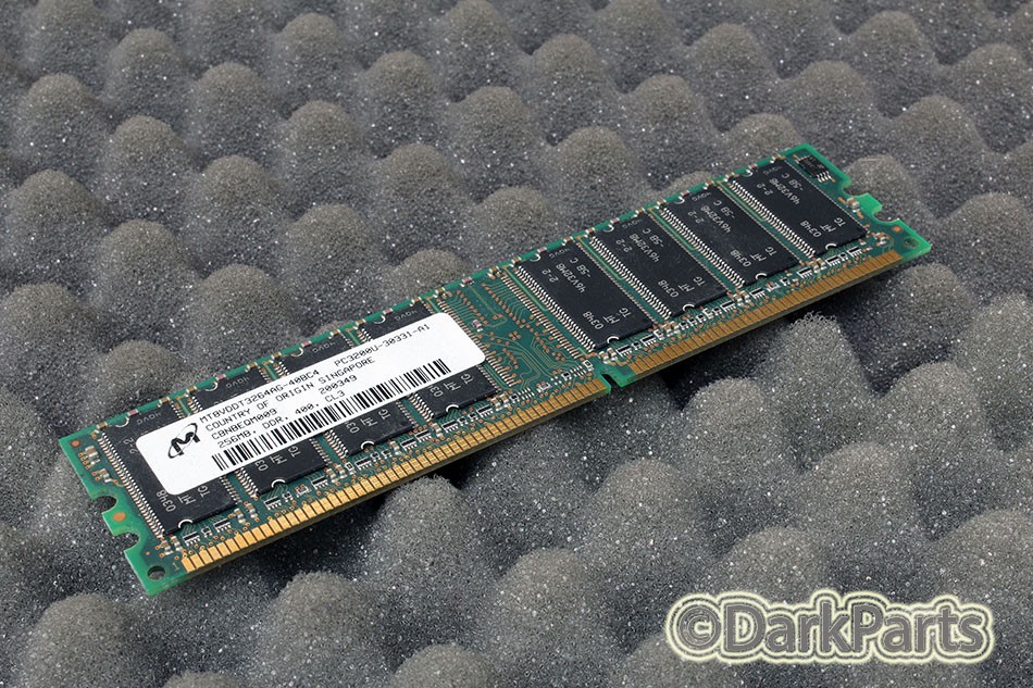 MT8VDDT3264AG-40BC4 256MB Memory RAM PC3200U-30331-A1
