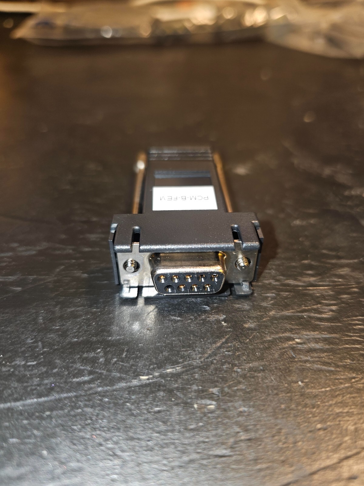 DB9 to RJ45 Serial Adapter RS232 Female to RJ-45 Female Ethernet Converter