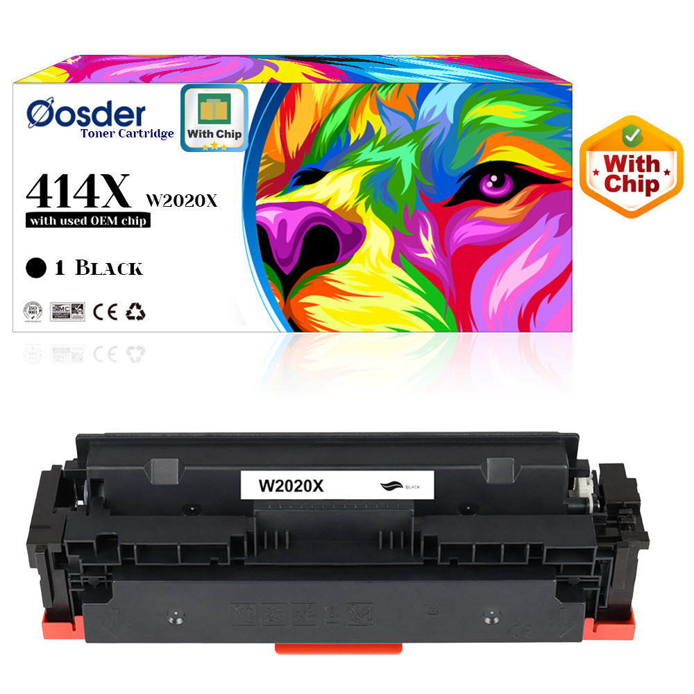 414X Black Toner(Used OEM Chip),for HP M454 dn/dw MFP M479 M479dw/dn/fdw W2020X
