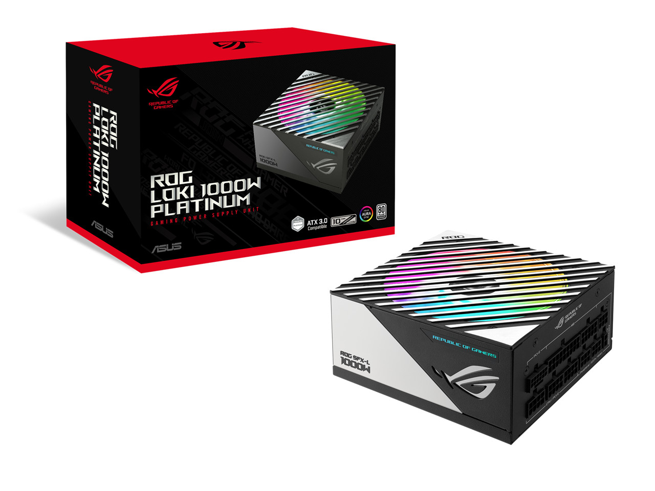 ASUS ROG Loki SFX-L 1000W Platinum (Fully Modular Power Supply, 80+ Platinum, 12