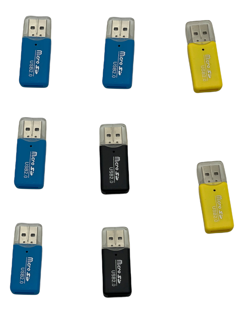 🔥🔥8 Pack Mini Portable USB 2.0 TF Memory Card Micro SD Memory Card Reader🔥🔥