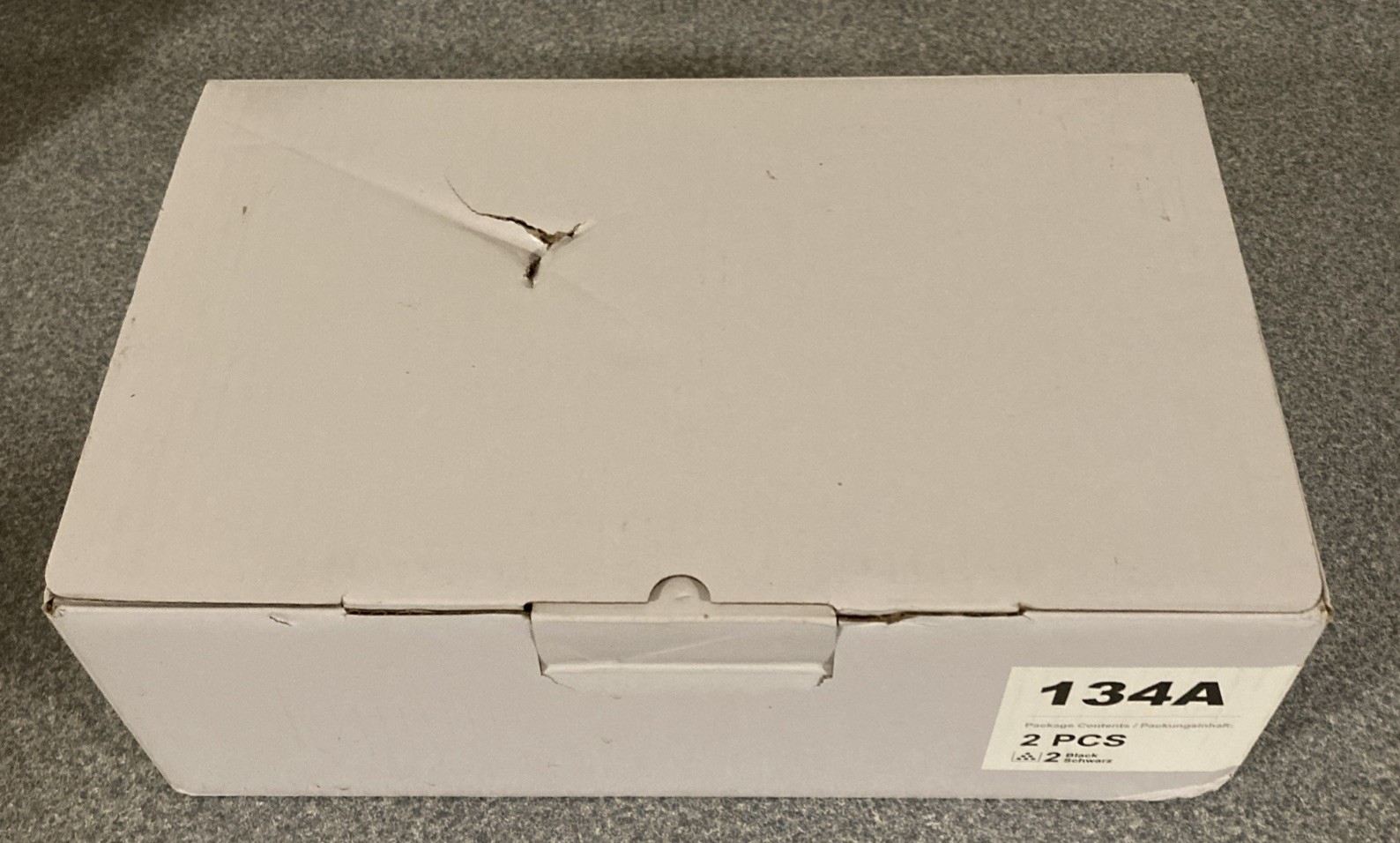 (2 PCS) HALLOLUX 134A Toner Cartridges Black Replacement for 134A W1340A 134X