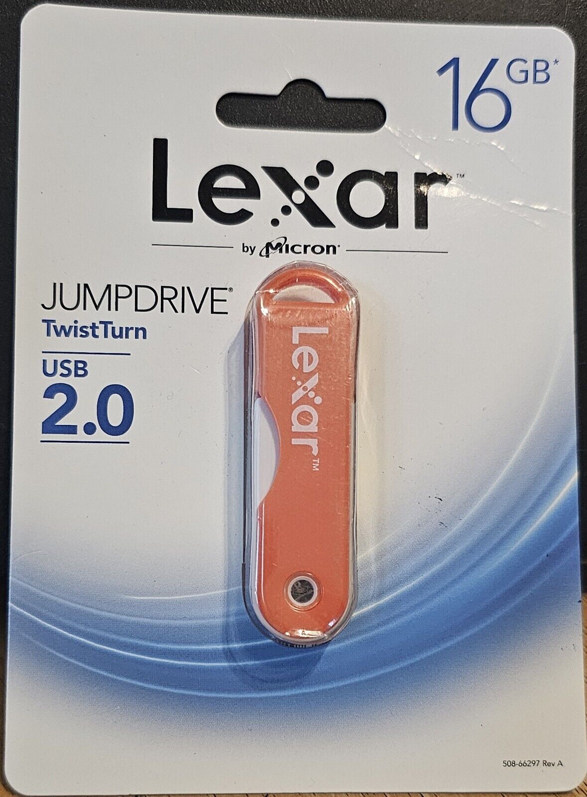 Lexar by Micron JUMPDRIVE TwistTurn USB 2.0 16GB Pink