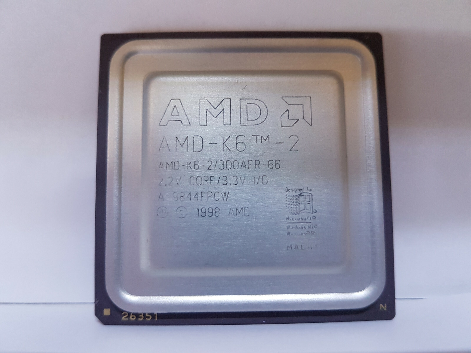 1 Pcs AMD K6-2 300MHz AMD-K6-2/300AFR-66 CPU Processor SS7 Super Socket 7