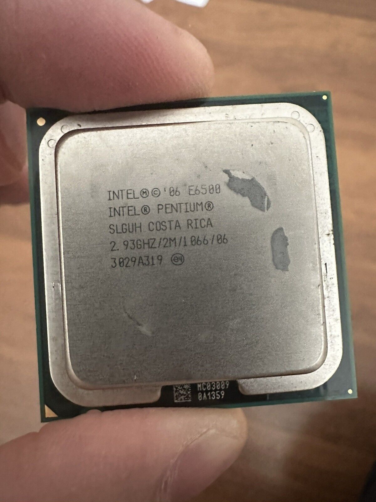 Intel Pentium E6500 2.933 GHz 2.93GHZ/2M/1066, SLGUH Socket 775