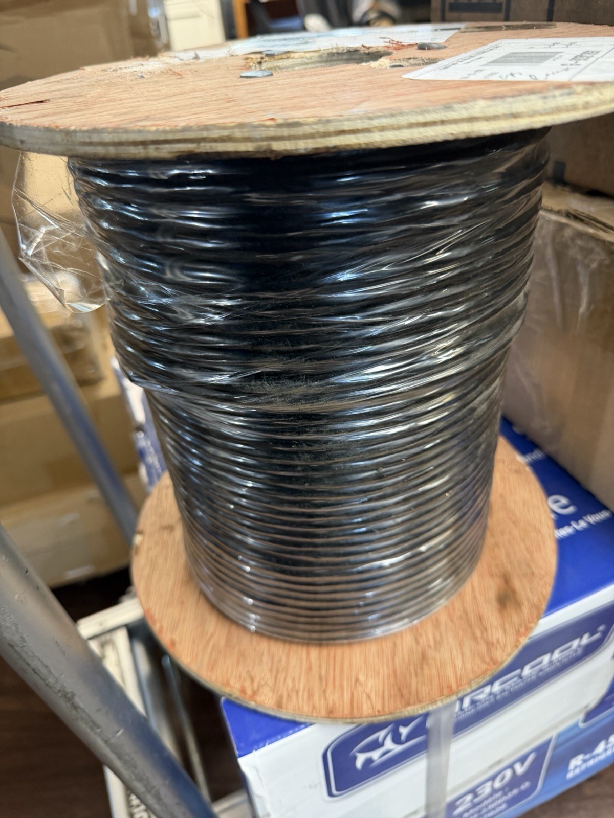FAST CAT Cat6 4P Direct Burial Outdoor Bulk Ethernet Cable 500ft Waterproof