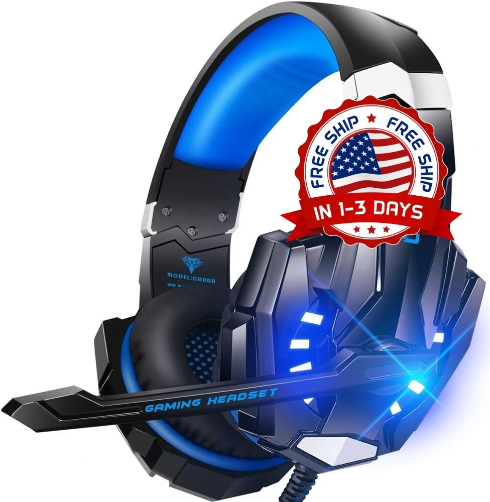 Cascos Gamer Auriculares Audifonos Gaiming Gaming Para PC Xbox One 360 PS4 NUEVO