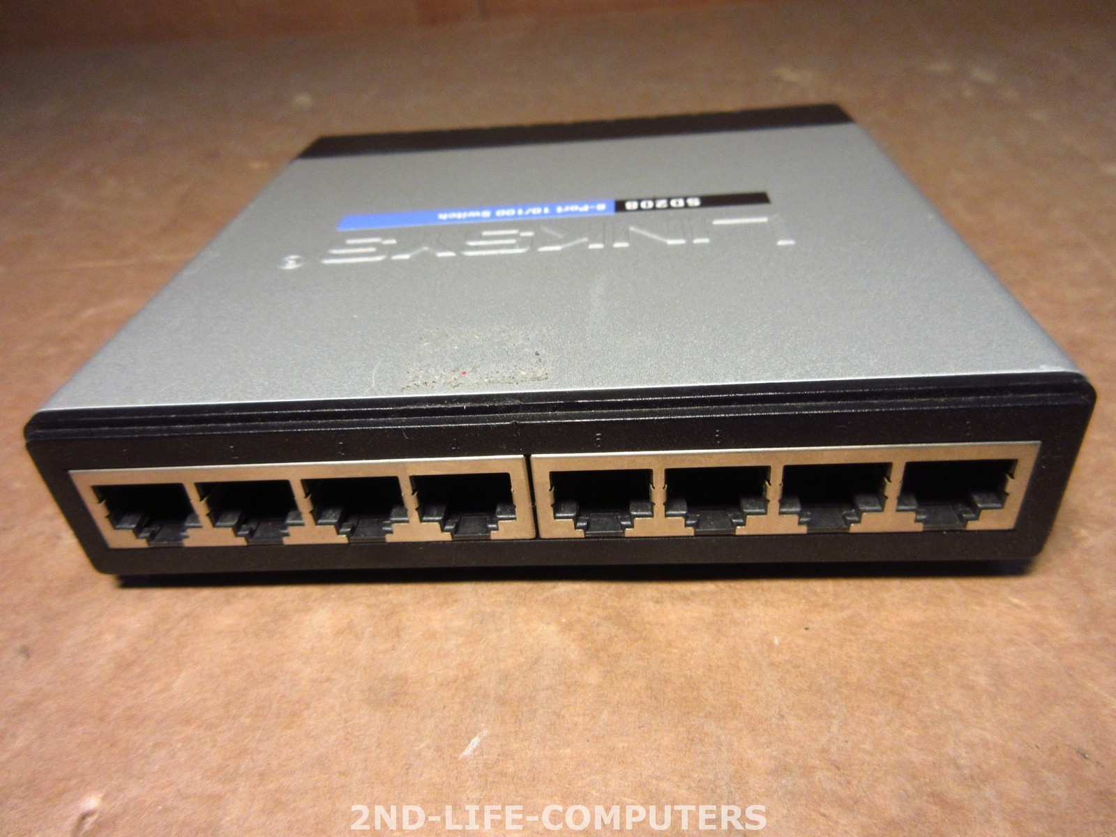 Cisco Linksys SD208 8X Port 10/100 Fast Ethernet Network Switch NO PSU