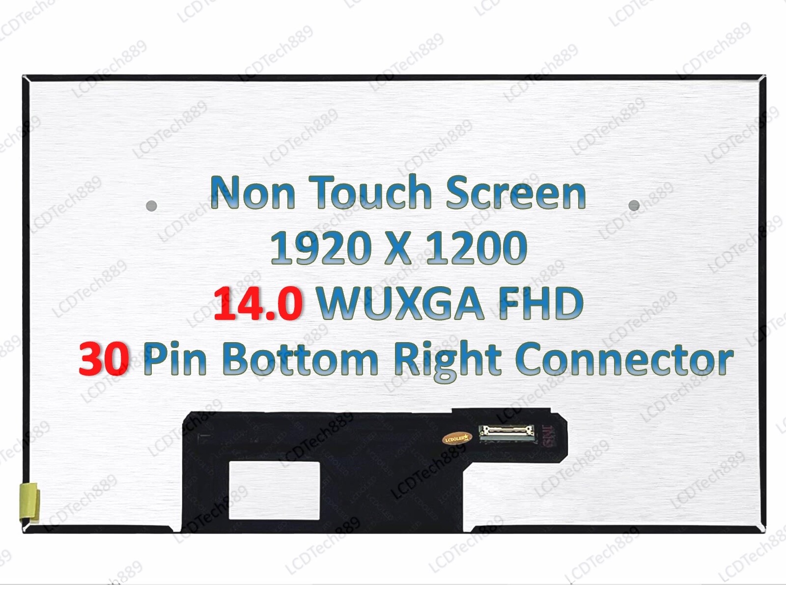 LP140WU1-SPB2 5D11D96811 Non-Touch Led Lcd Screen 14" WUXGA 1920x1200 30 Pin