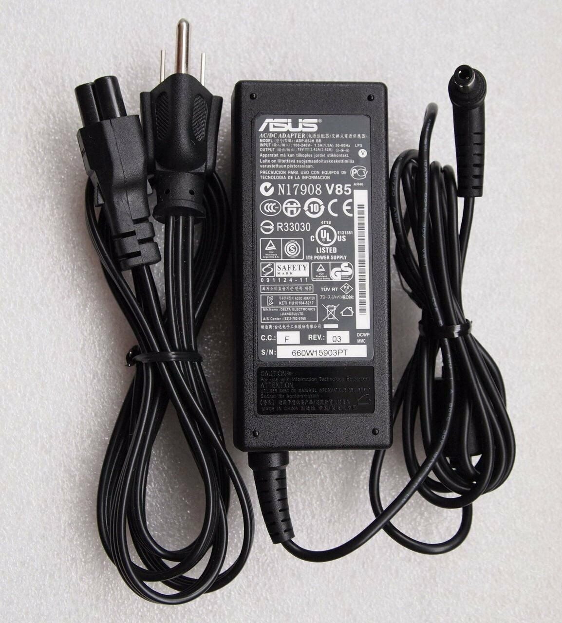 Genuine AC Adapter Charger Power Supply New ASUS A73 A73S A73SV U47A U57A X53Z