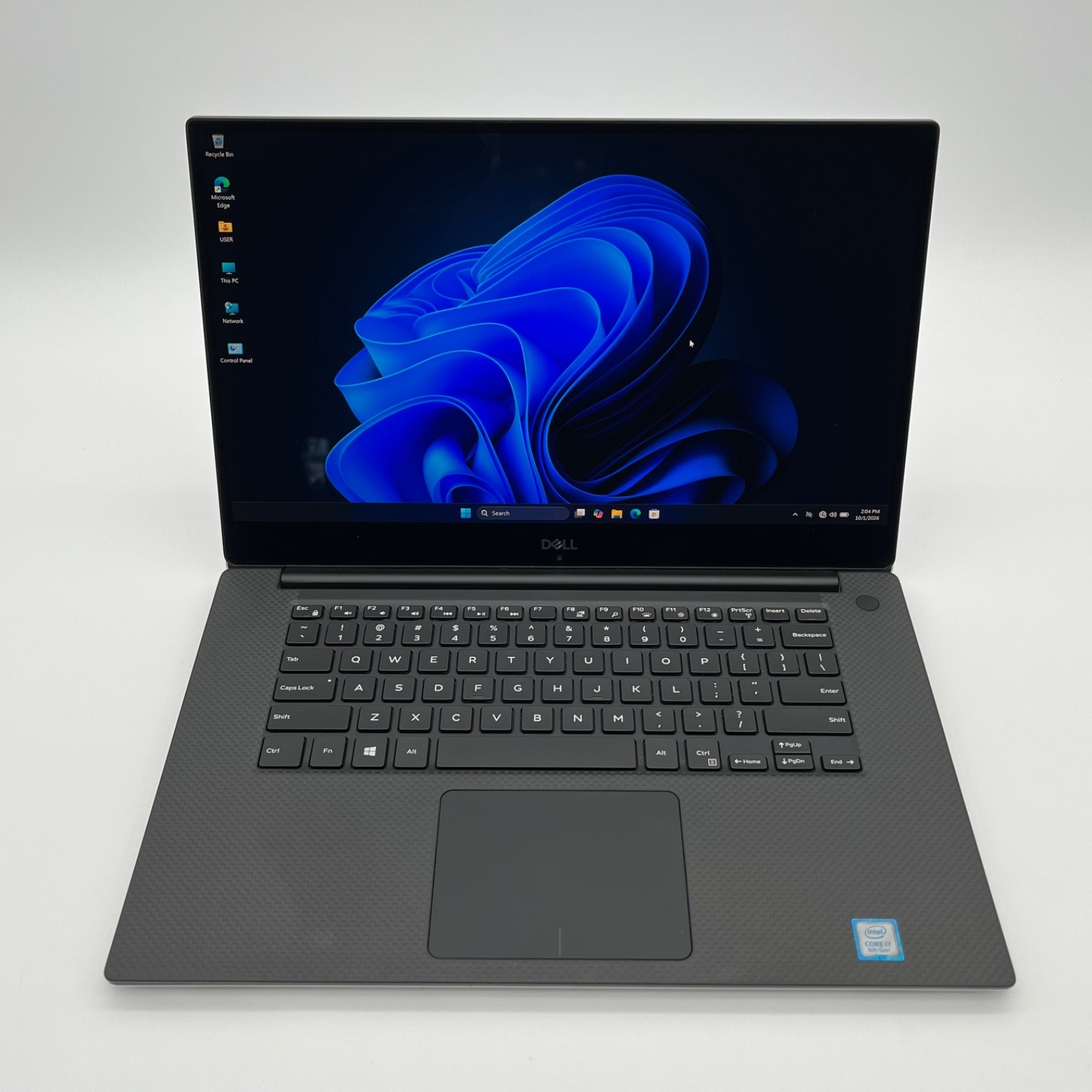 Dell XPS 15 9570 Laptop 15.6" 4K TOUCH i7-8750H 16GB 256GB SSD WIN 11 PRO