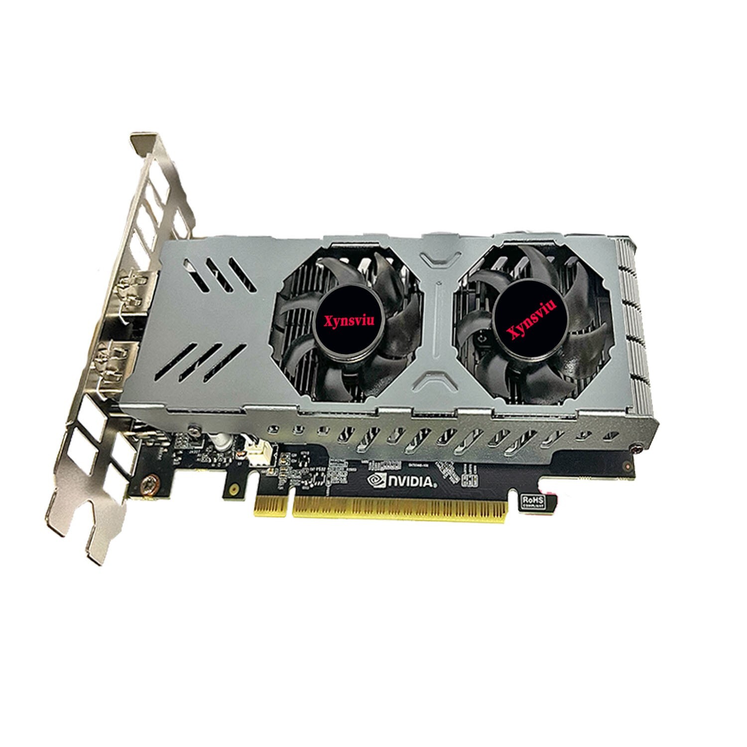 Xynsviu Powerful GTX750Ti 8G Graphics Card Supports 4x HDMI Monitors Video card