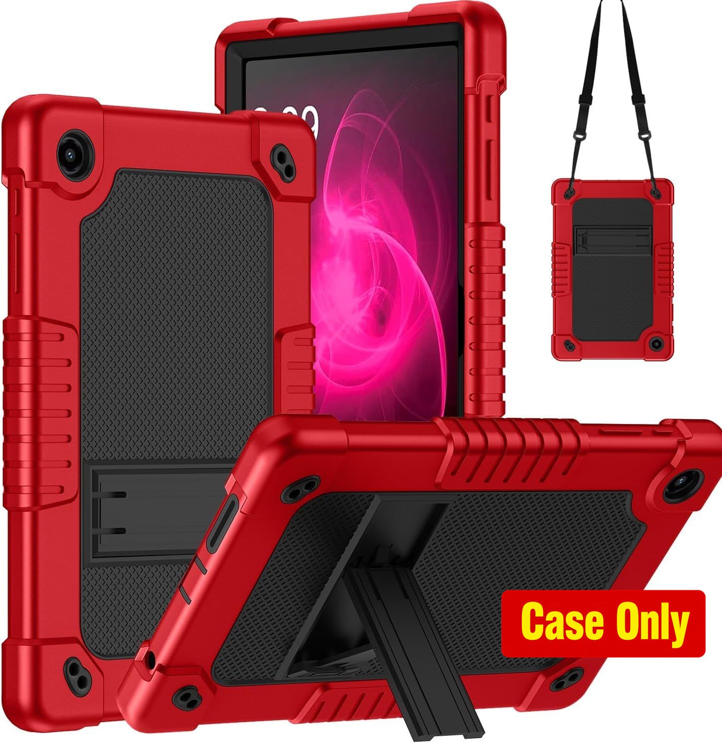 Case for T-Mobile Revvl Tab 2 2025 10.1 inch Tablet, Heavy Duty Shockproof Case