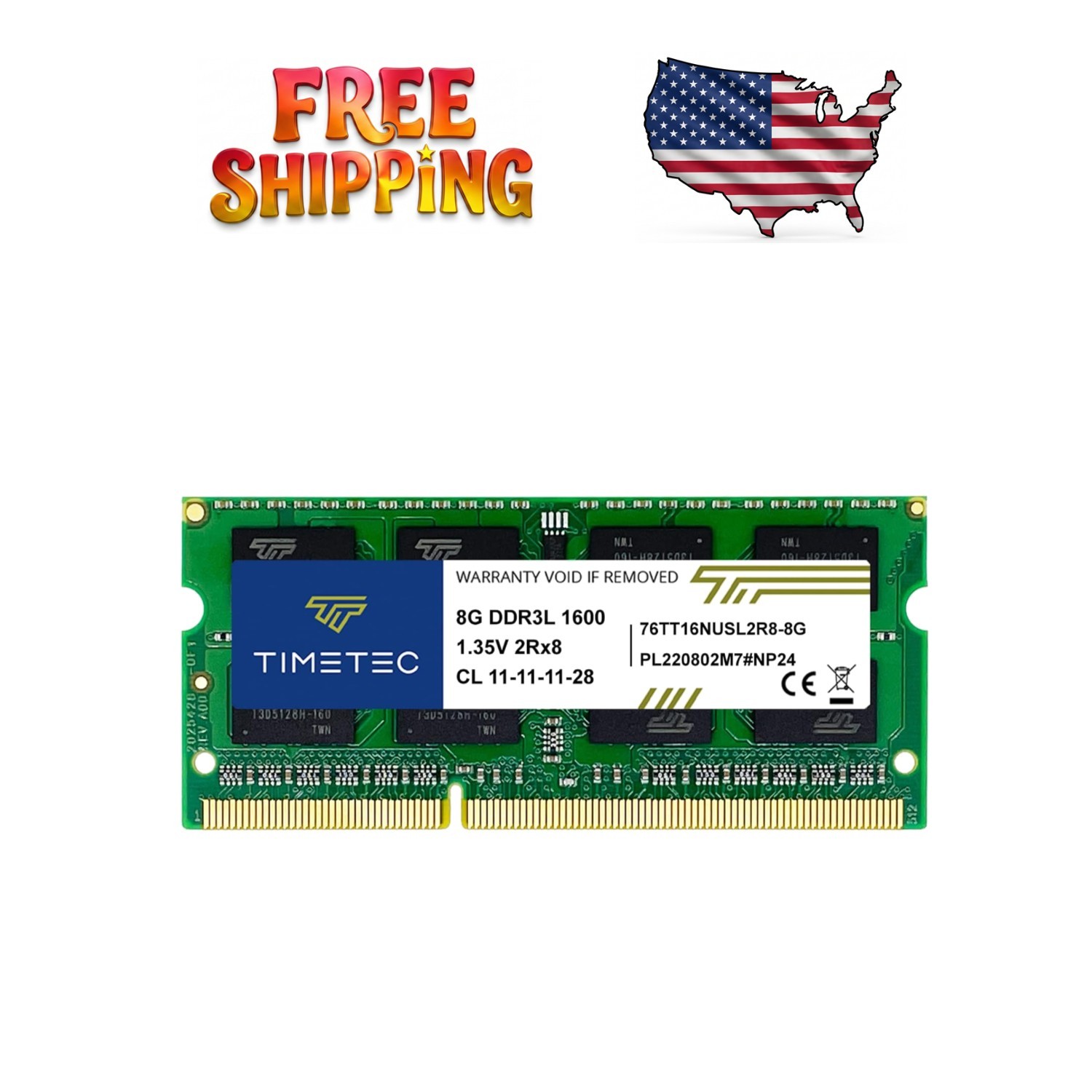 Upgrade Your Laptop with 8GB 1600MHz PC3L-12800 SODIMM Non-ECC Memory Module