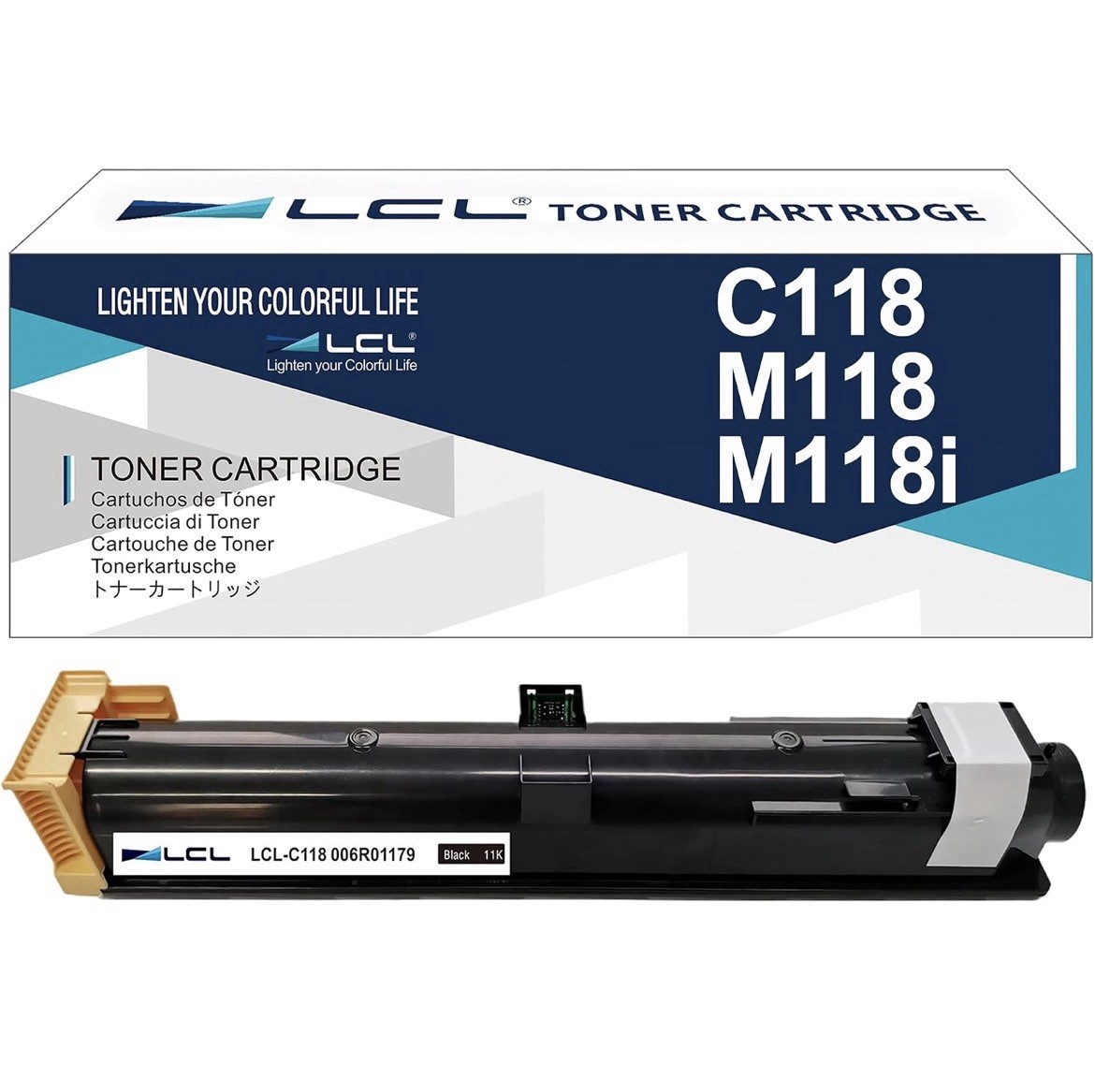 CopyCentre C118 Black Toner for Xerox 006R01179 M118 M118i Compatible 1 Pack