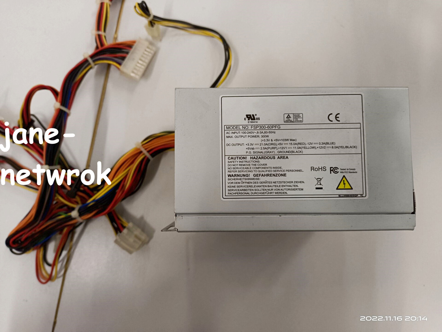 1pcs 100% test FSP300-60PFG via DHL or Fedex shipping