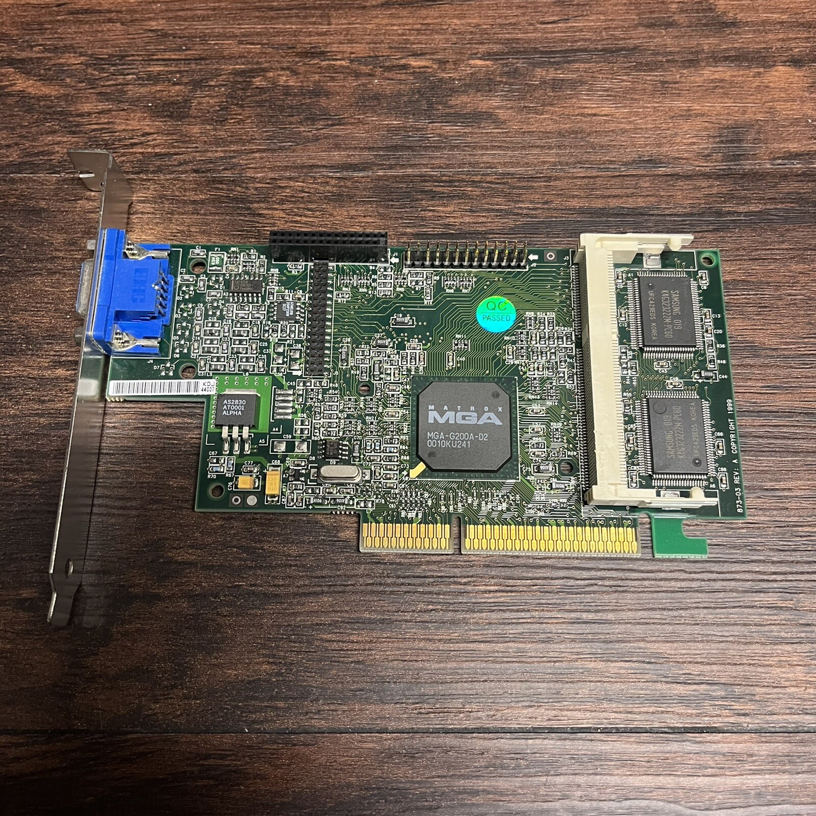 Matrox G250 8MB AGP Video Card AGP 1.0 3.3v