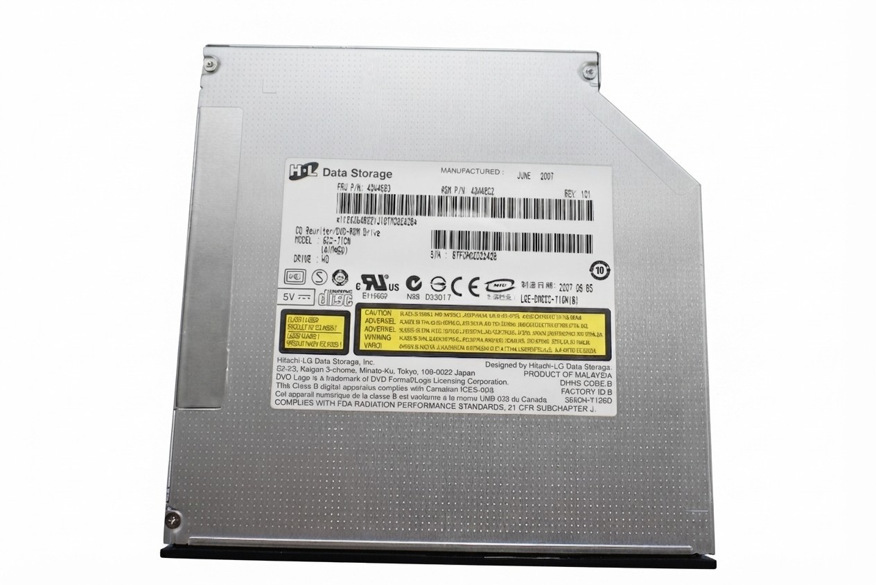 Hitachi LG 43W4603 43W4602 GCC-T10N Slim Internal Optical Media CD-RW DVD-ROM