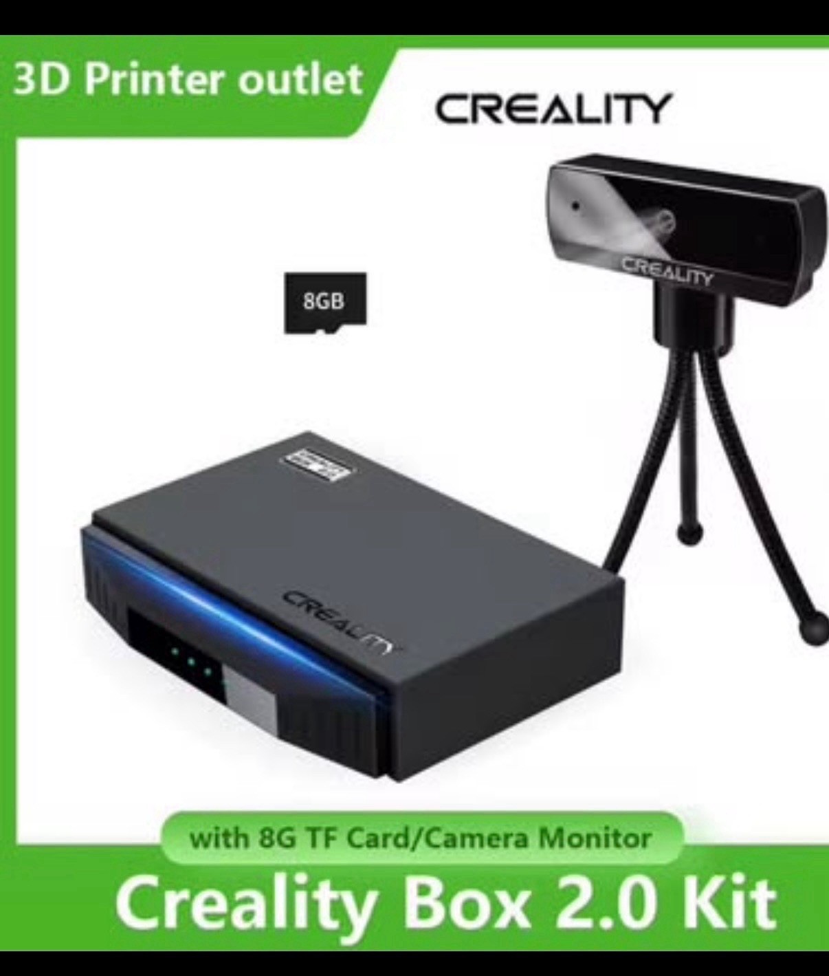 Creality WiFi Smart Kit 2.0 with 8G TF Card,  Fits for All Creality 3D Printer