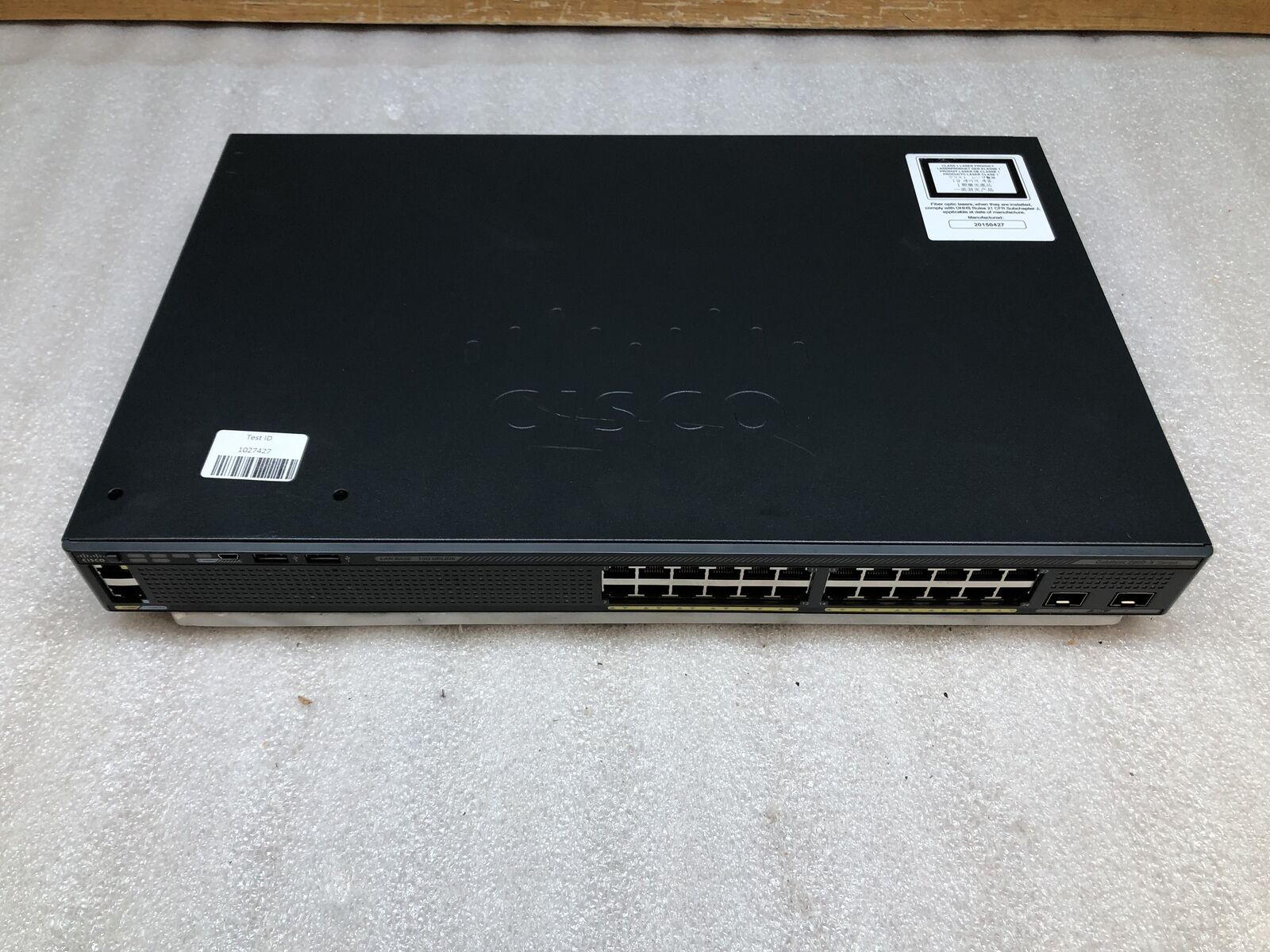 Cisco WS-C2960-24TD-L V03 Cisco Catalyst 2960S 24 Port Gigabyte Ethernet Switch