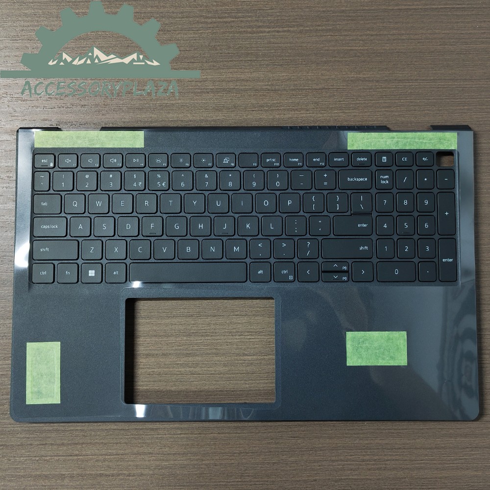 New Laptop Palmrest For Dell Inspiron 15 3510 Backlit Keyboard 054WVM 54WVM US