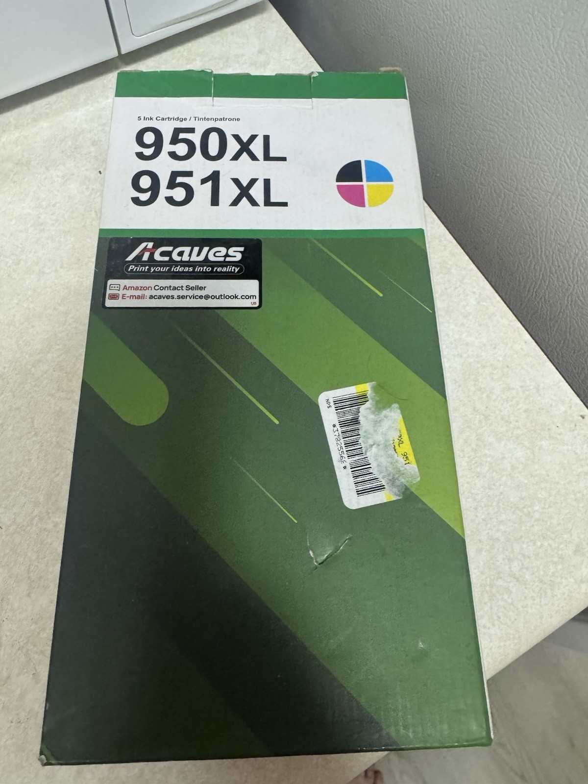 Acaves 5 Pack Ink Cartridges  950XL 951XL