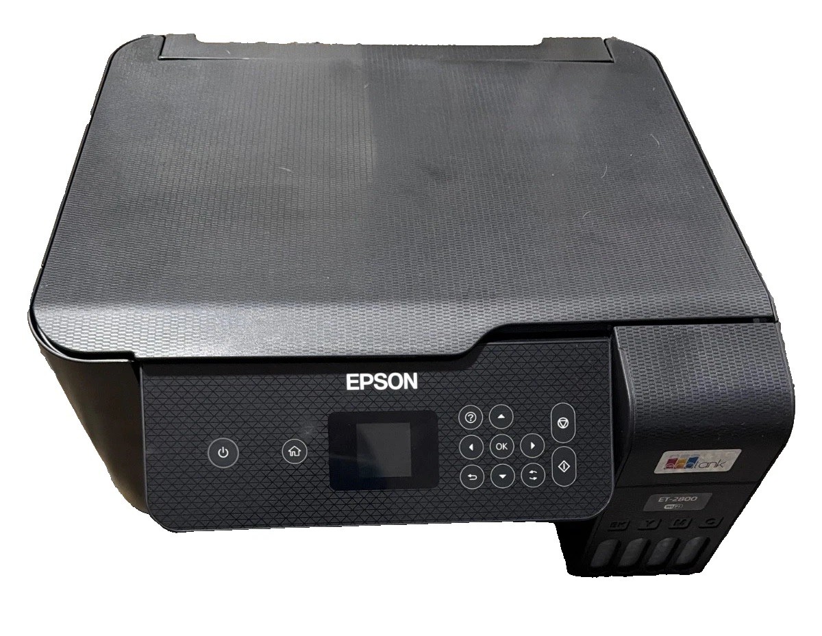 Epson EcoTank ET-2800 All-in-One Color Inkjet Wireless Printer w/ Ink & Paper