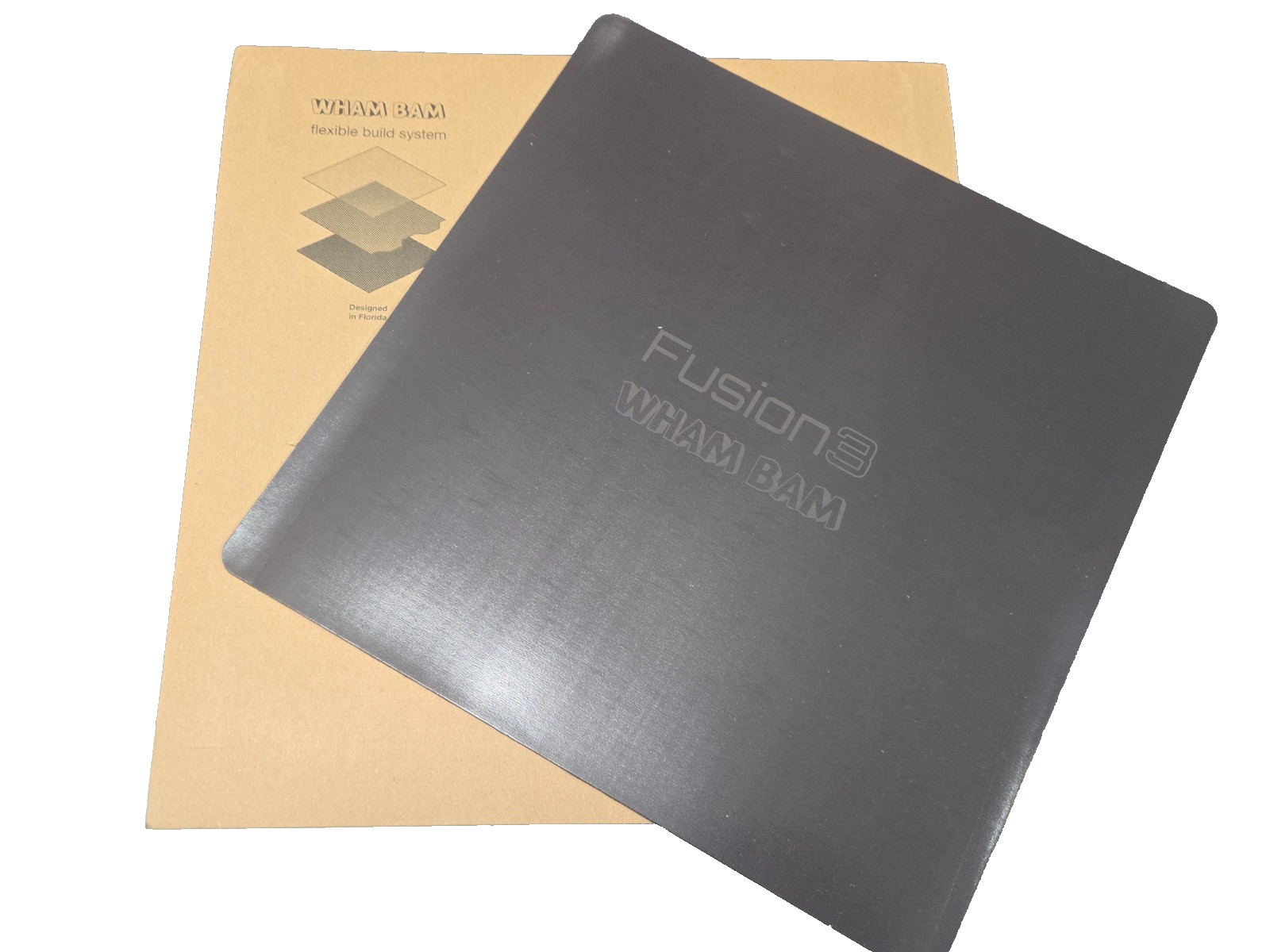 FUSION3 Wham Bam 258 x 258 Flexi Magnetic / Adhesive Build Surface NEW