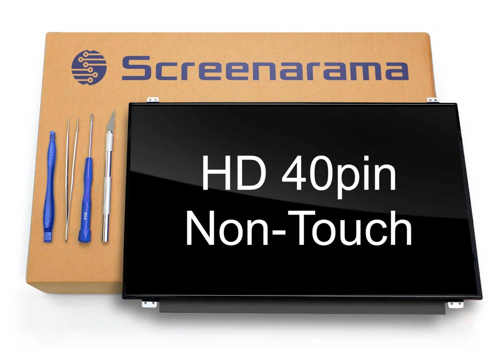 BOE HB140WX1-300 V4.0 HD 1366x768 Glossy LCD Screen + Tools SCREENARAMA * FAST