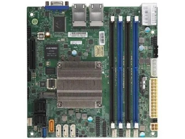 Supermicro Motherboard MBD-A2SDI-4C-HLN4F-B Atom Mini-ITX