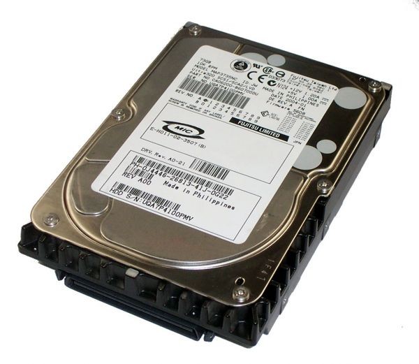 73gb 10k u320 scsi hdd, map3735nc, ca06200-b60700du, fw 5608, ph-0j4446-26813 r