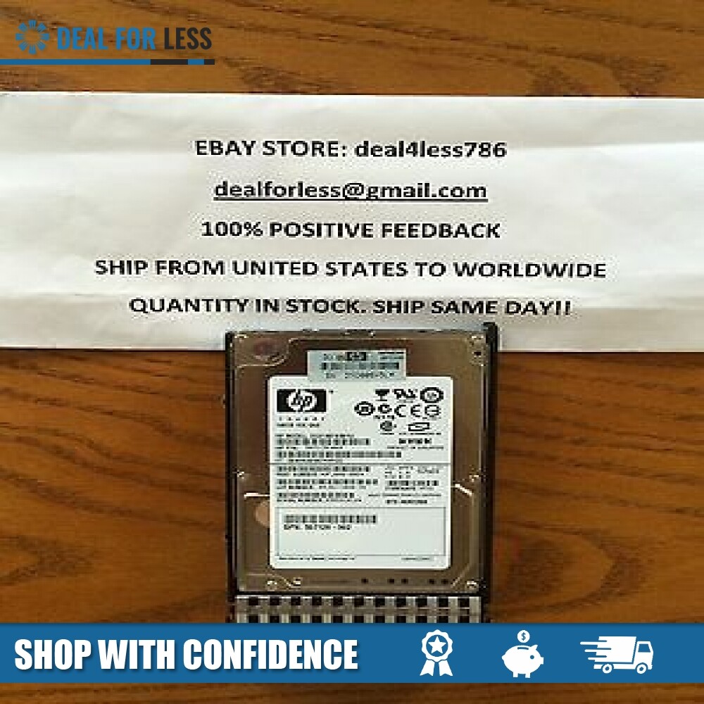 518011-001-HP 146GB 10K 6G 2.5 SAS DP HDD 