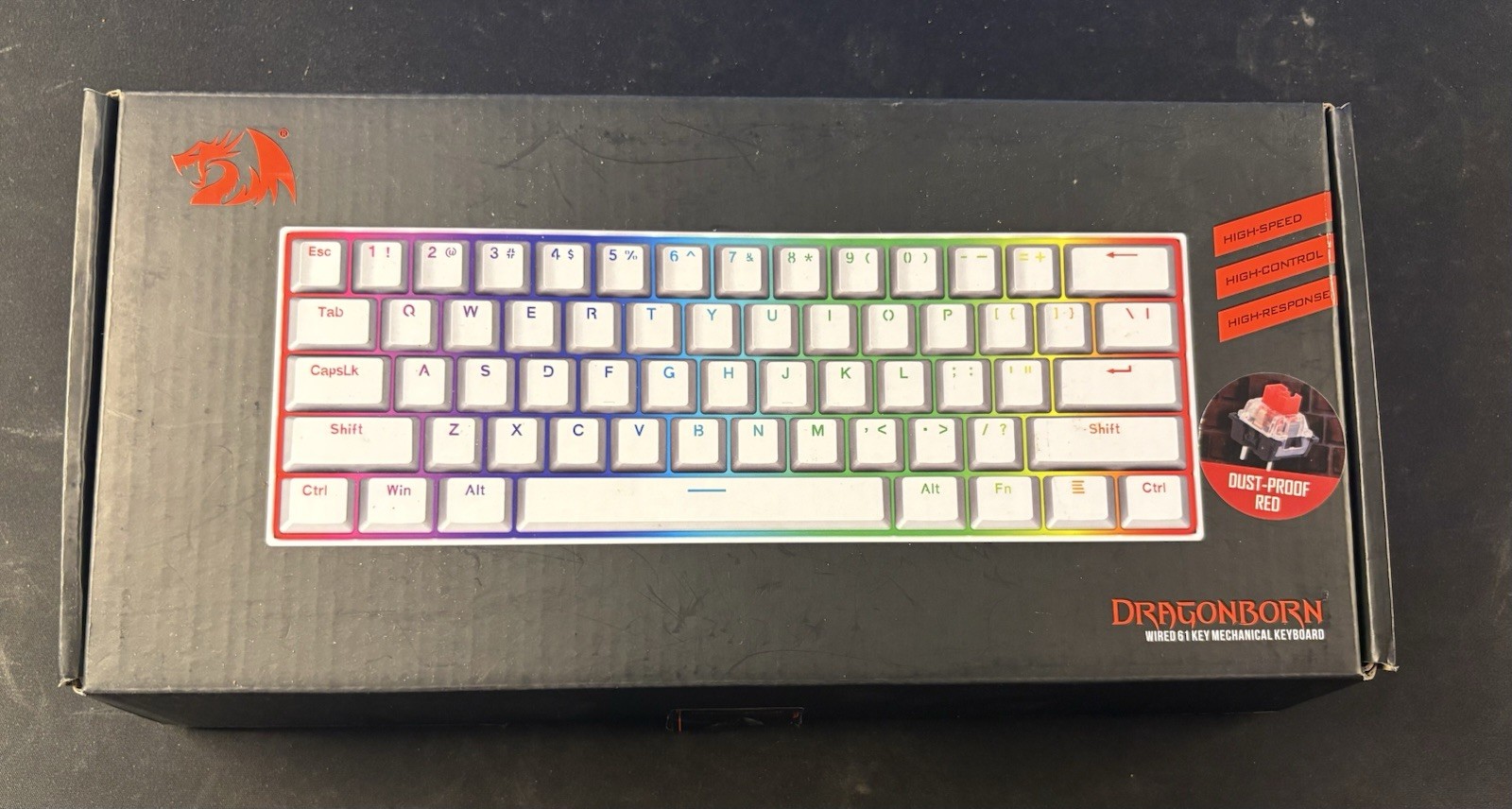 Redragon K630 Dragonborn (Red Switch)