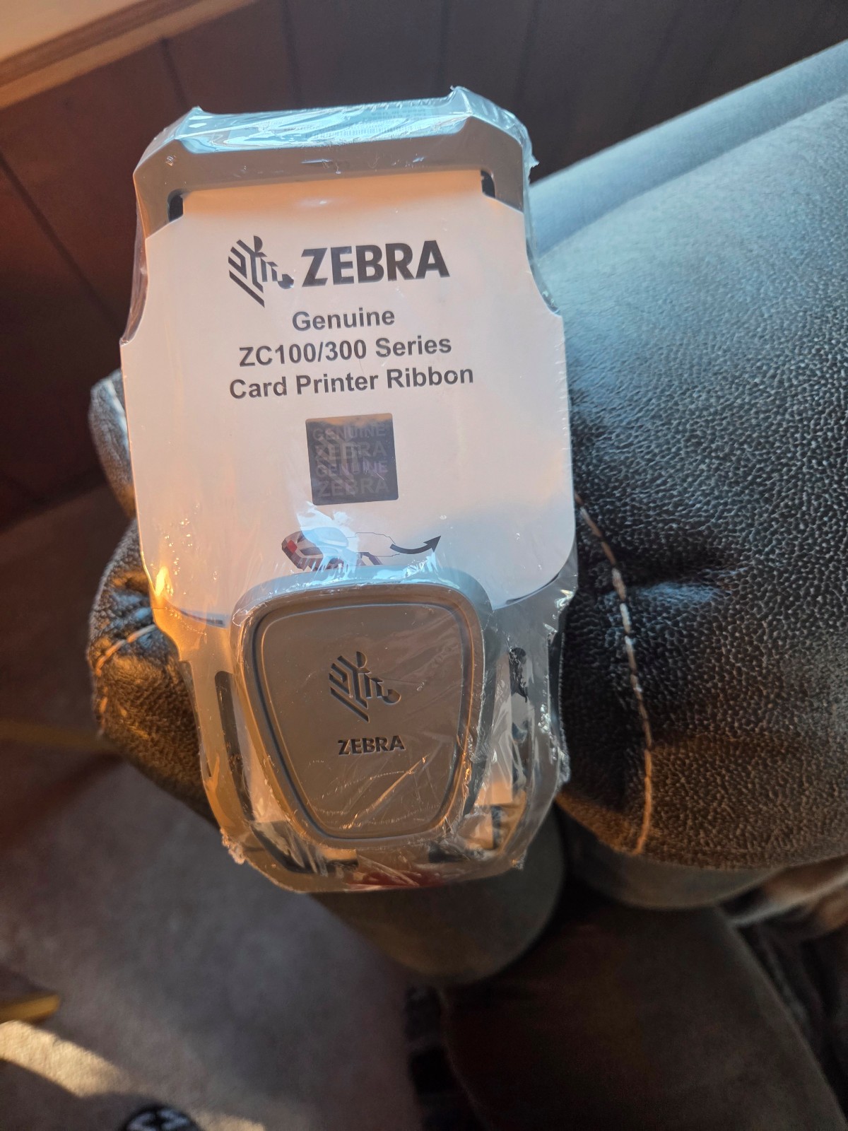 ZEBRA ZC 100/300 Card Printer Ribbon #800139-360 Multi Color for Zebra ZC300