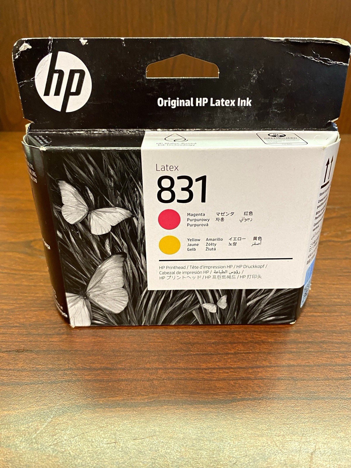 HP 831 Genuine Original Inkjet Ink Cartridge Magenta/Yellow CZ678A