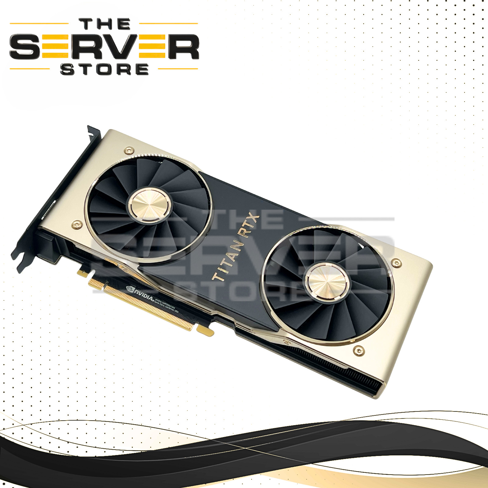 NVIDIA Titan RTX 24GB GDDR6 PCIe 3.0 GPU Video Card PG150 900-1G150-2500-000