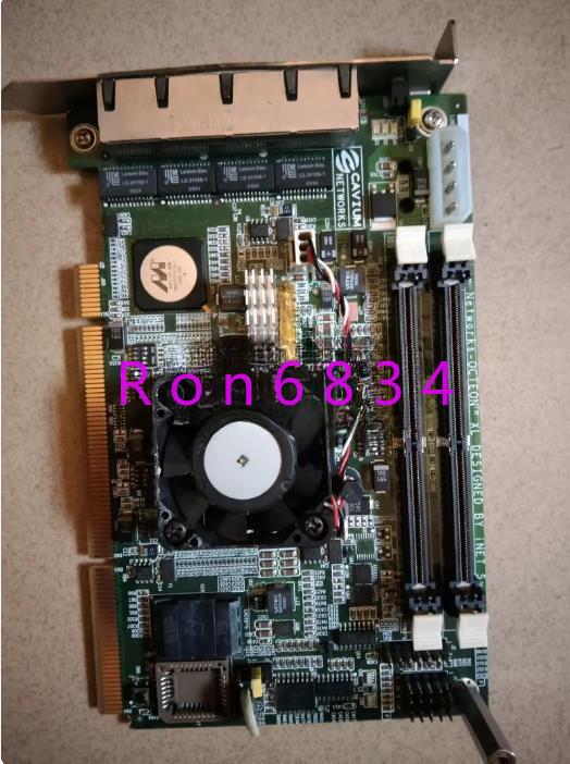 1pc used  CAVIUM CN3860-500-NSP-NIC4-W -M2 motherboard
