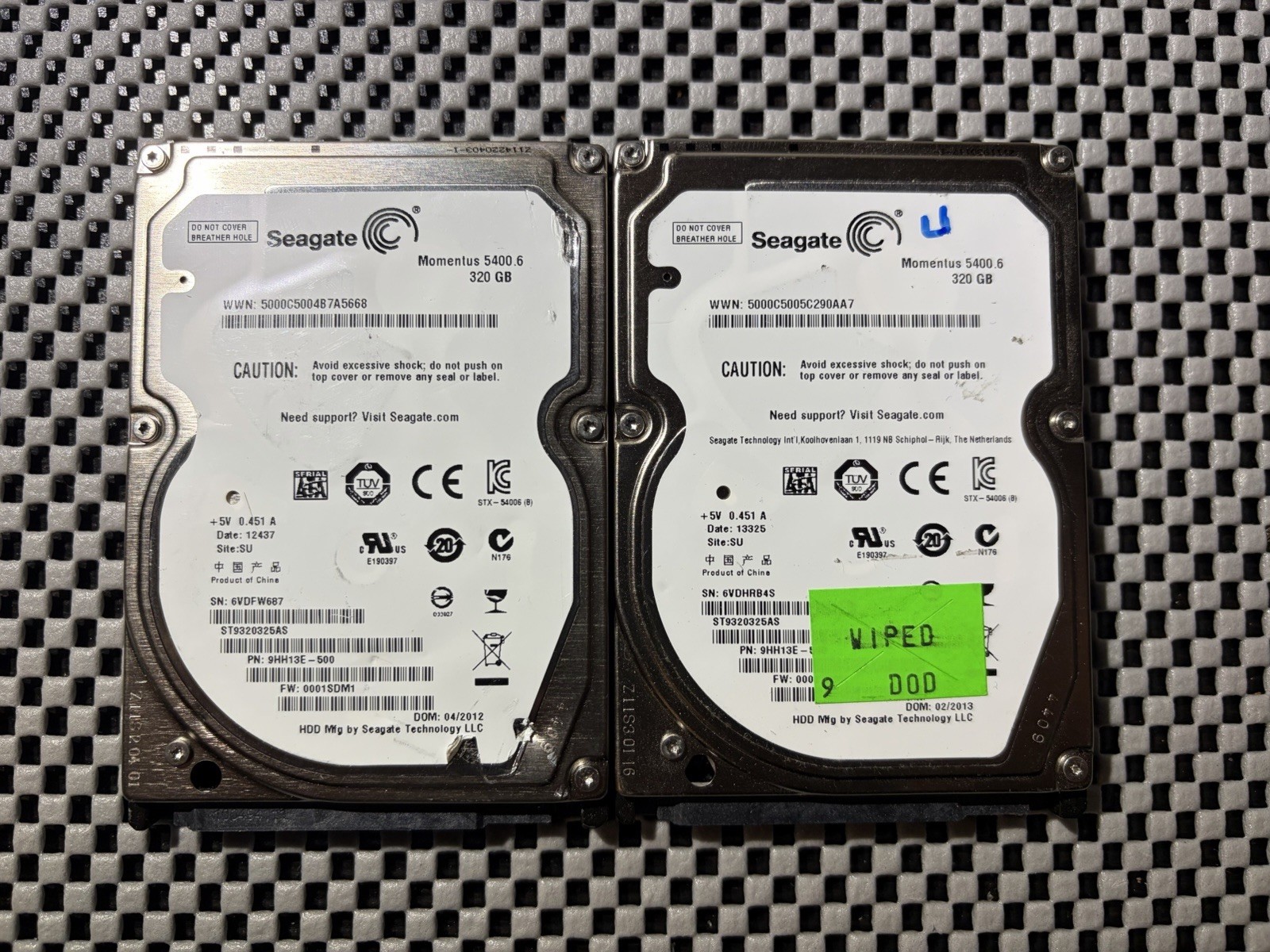 Seagate Momentus 5400.6 320GB 2.5" SATA Internal HDD 5400RPM 8MB ST9320325AS
