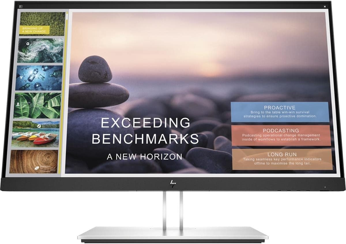 New HP E24t G4 23.8" FHD 1080p Touchscreen IPS Monitor HDMI DP USB 9VH85AA#ABA