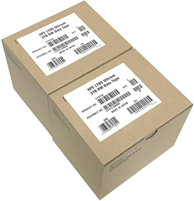 HPE LTO5 Tape Cartridge C7975A (10 PACK) Ultrium 1.5 \ 3.0 TB Backup - NEW