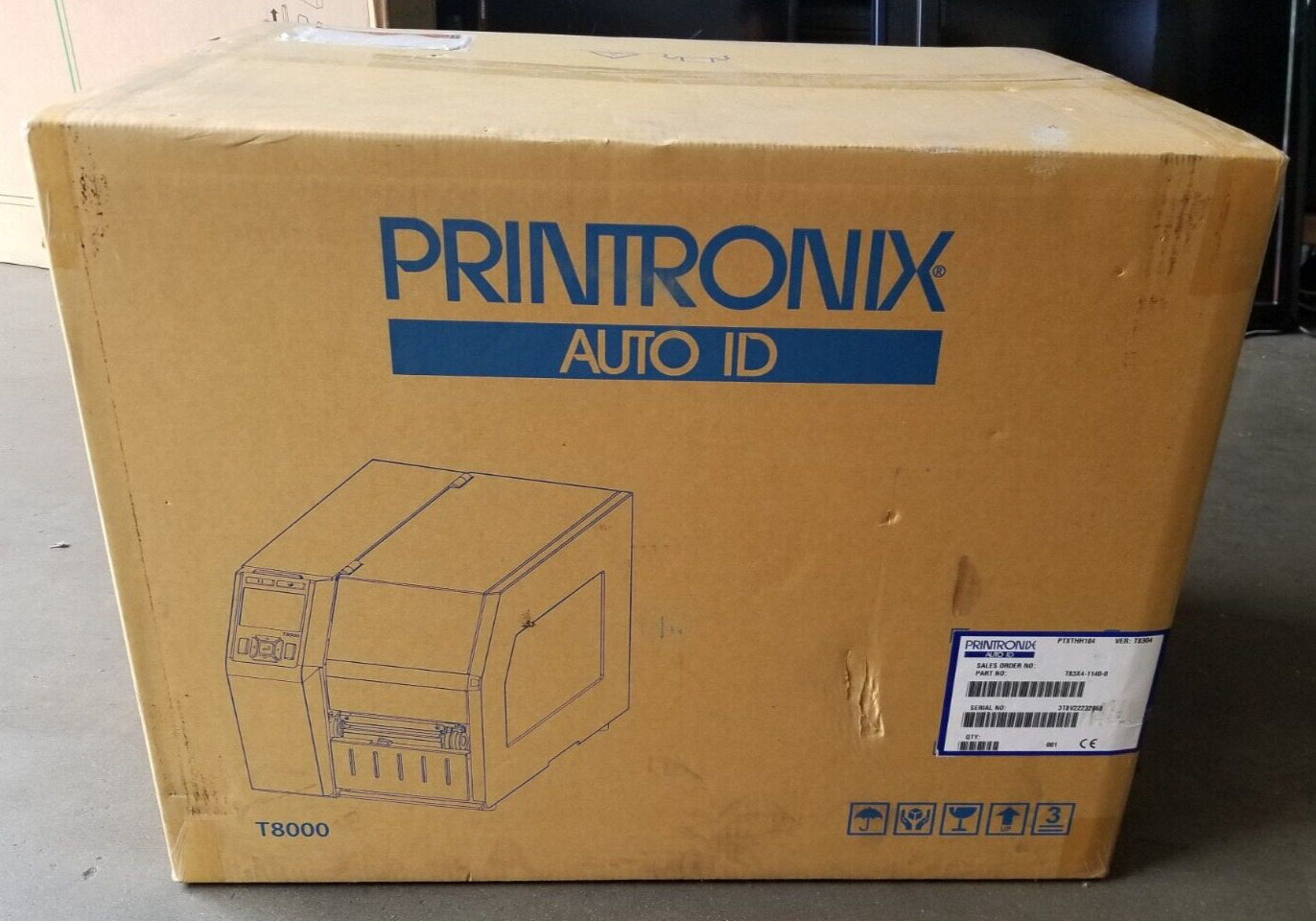 Printronix T8000, T8304 Thermal Barcode Label Printer CUTTER PTXTHH104